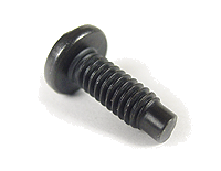 GRUBER Rack Mount Screws 10 32 Black Oxide 100 Pack  